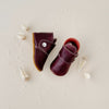 the snap boot: black cherry