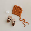 the original soft soled t-strap: fawn dot (wholesale)