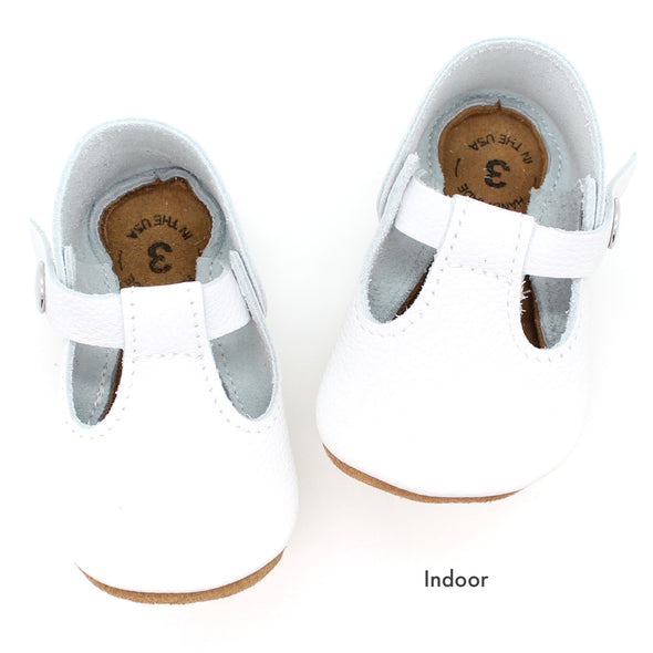 the original soft soled t-strap: chameleon violet