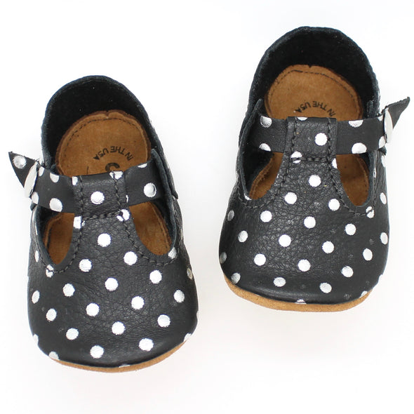 the original soft soled t-strap: mercury dot