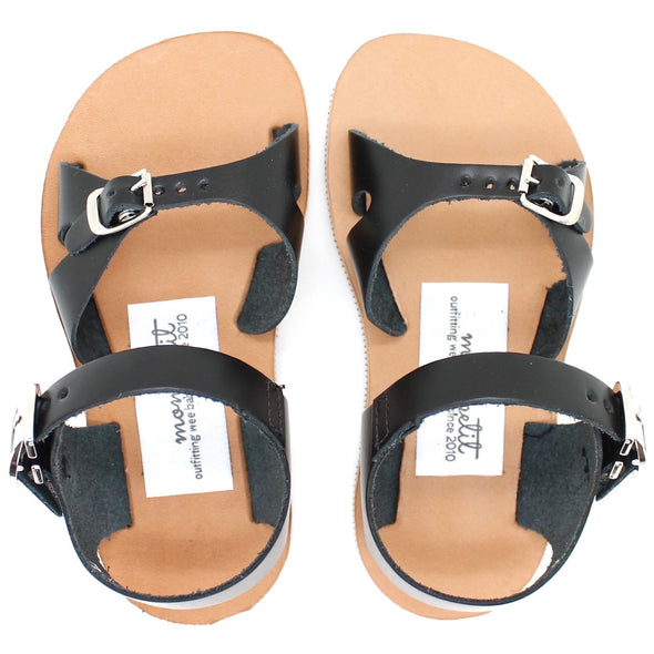 cape cod sandal: black