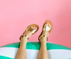 laguna sandal: gold