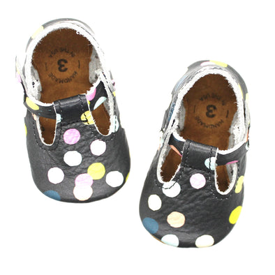 the original soft soled t-strap: celebration