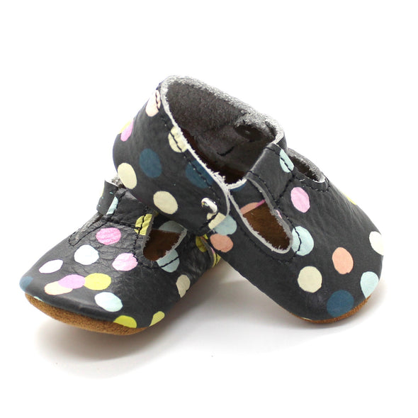 the original soft soled t-strap: celebration