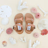 cape cod sandal: melon