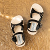 cape cod sandal: black