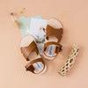 laguna sandal: brown