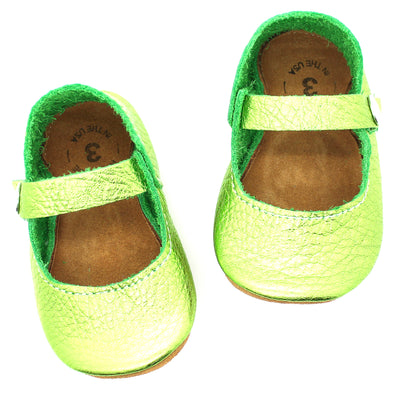 the mary jane: peridot/tinkerbell green