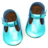 the original soft soled t-strap: topaz/mermaid