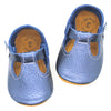 the original soft soled t-strap: sapphire