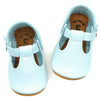the original soft soled t-strap: baby blue