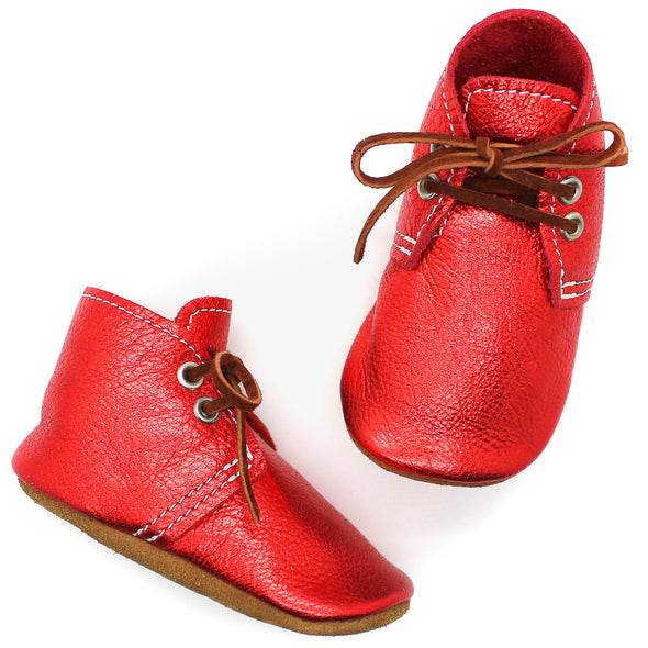 the oxford: garnet/ruby red
