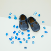 the original soft soled t-strap: sapphire