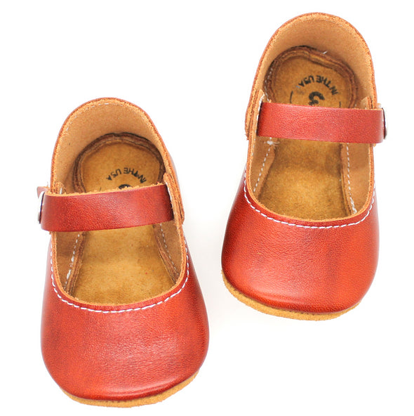 the mary jane: chestnut