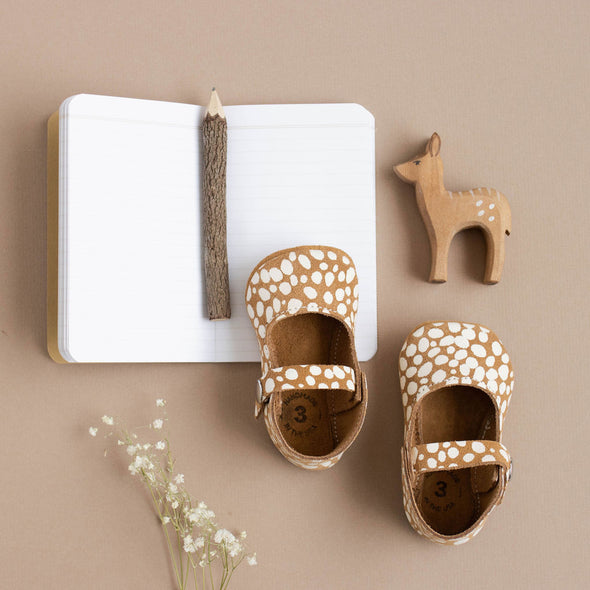 the mary jane: fawn dot (wholesale)