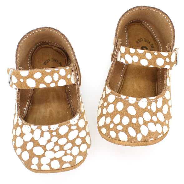 the mary jane: fawn dot (wholesale)
