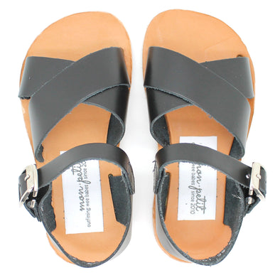 laguna sandal: black