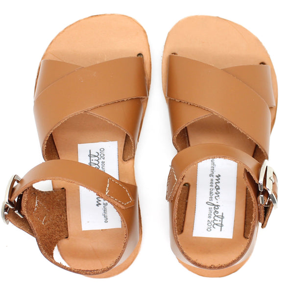 laguna sandal: brown
