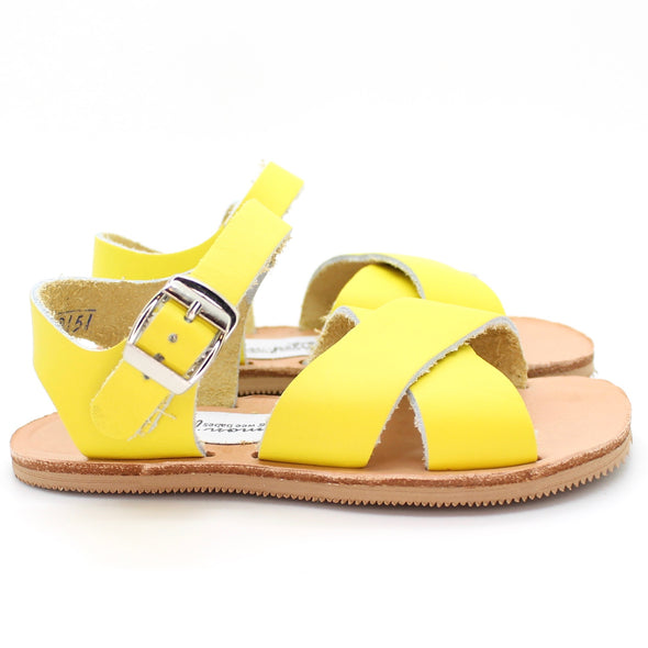 laguna sandal: yellow
