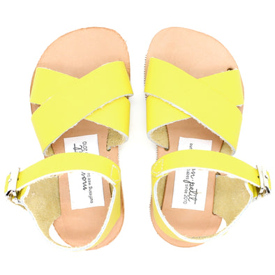 laguna sandal: yellow
