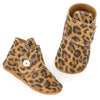 the snap boot: leopard suede (wholesale)