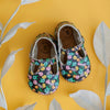 the original soft soled t-strap: marigold