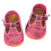 the original soft soled t-strap: merlot