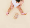 the original soft soled t-strap: sweet pink (wholesale)