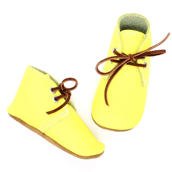 the oxford: neon yellow