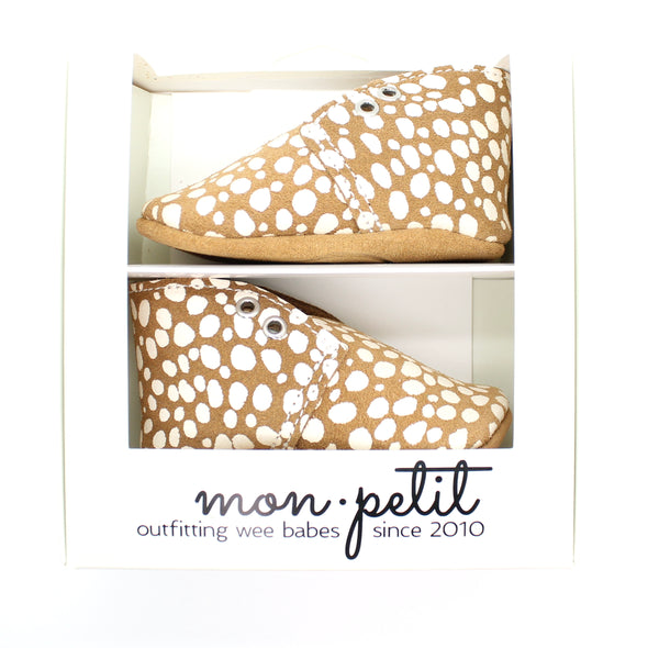 the oxford: fawn dot (wholesale)