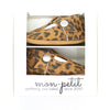 the original soft soled t-strap: leopard suede (wholesale)