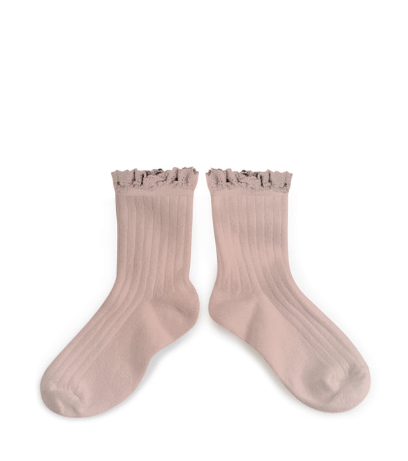 collegien socks | lili lace trimmed ankle