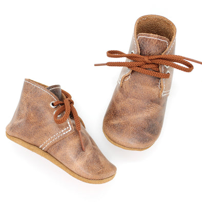 the oxford: weathered brown
